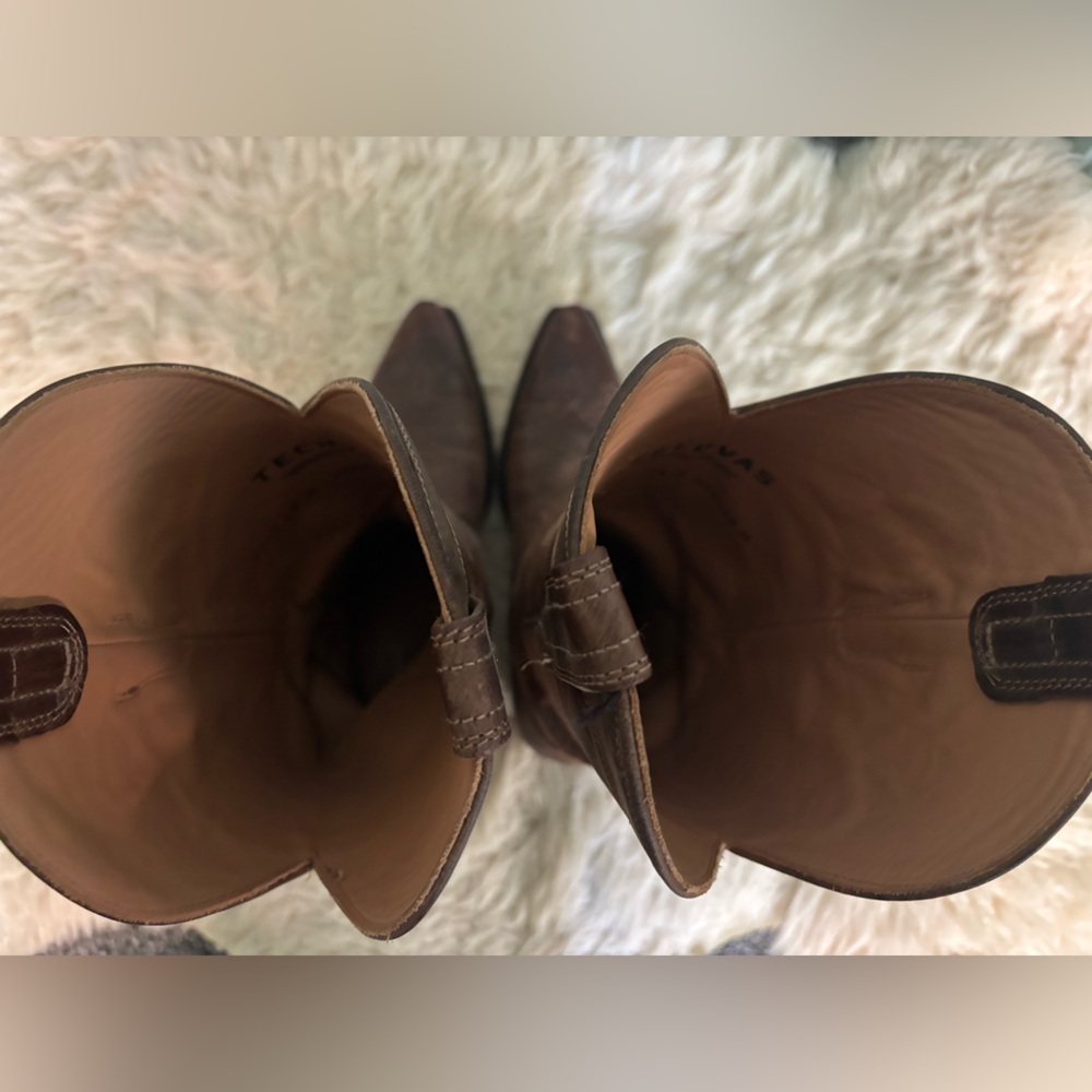 Tecovas The Annie Boots in Café Leather size 8 - Picture 9 of 14